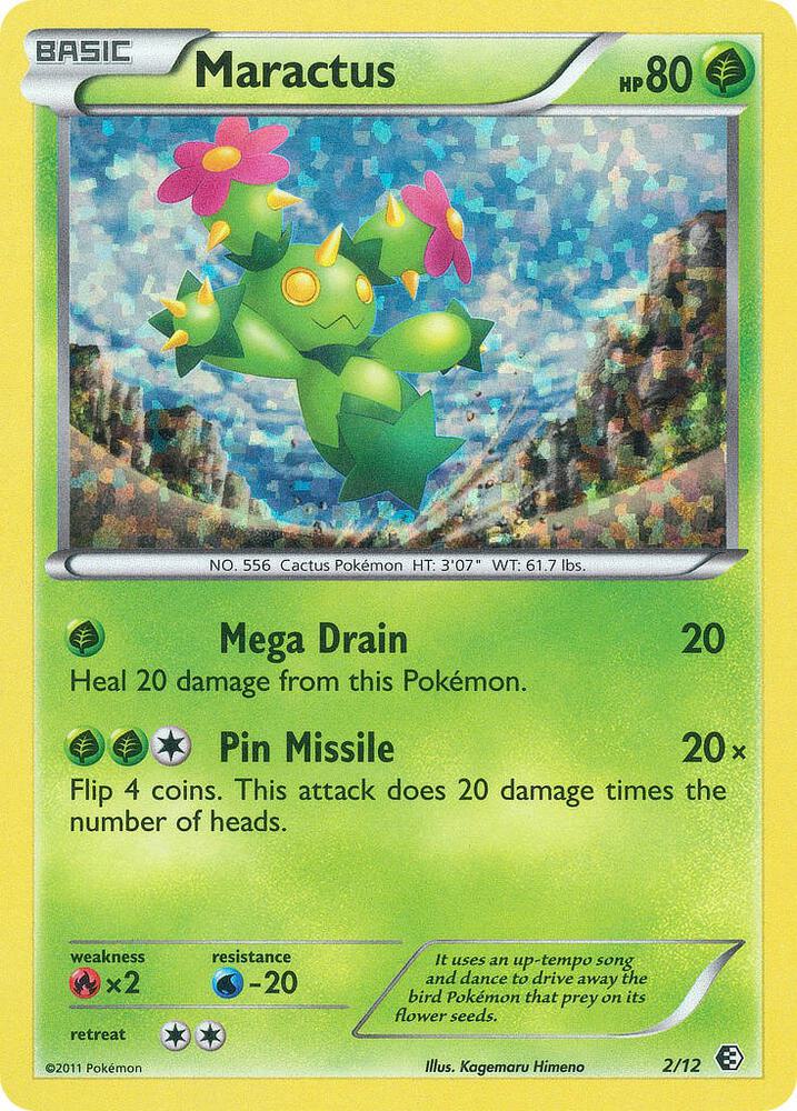 Maractus #2 – McDonald's Collection 2011 card