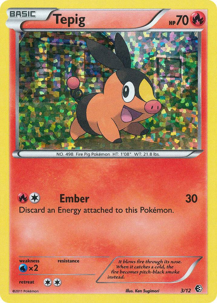 Tepig #3 – McDonald's Collection 2011 card