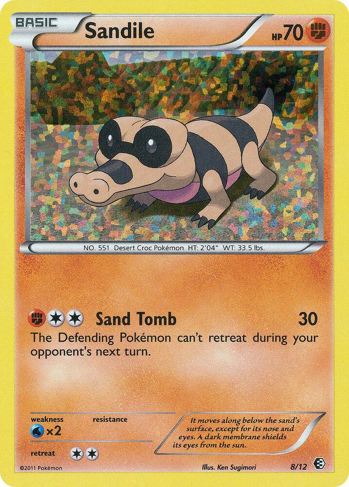 Sandile #8 – McDonald's Collection 2011 card