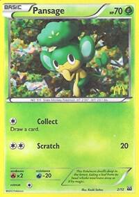 Pansage #2 – McDonald's Collection 2012 card