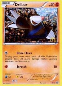 Drilbur #8 – McDonald's Collection 2012 card