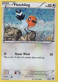 Fletchling #11 – McDonald's Collection 2014 card