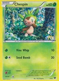 Chespin #2 – McDonald's Collection 2014 card