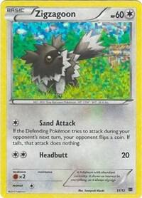 Zigzagoon #11 – McDonald's Collection 2015 card