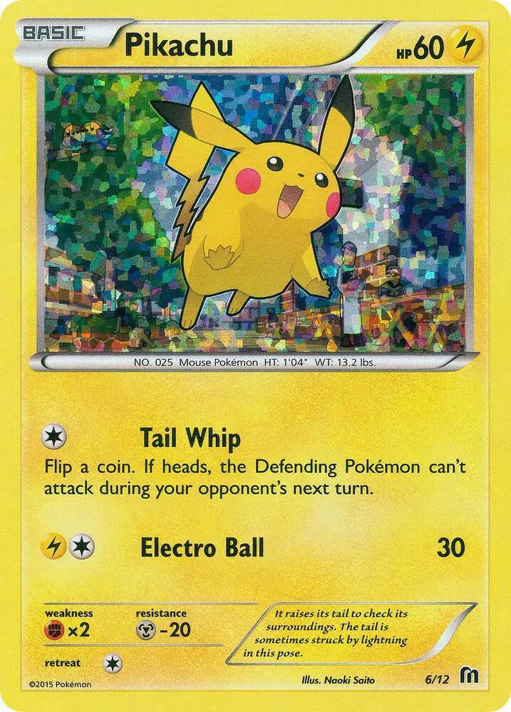Pikachu #6 – McDonald's Collection 2016 card