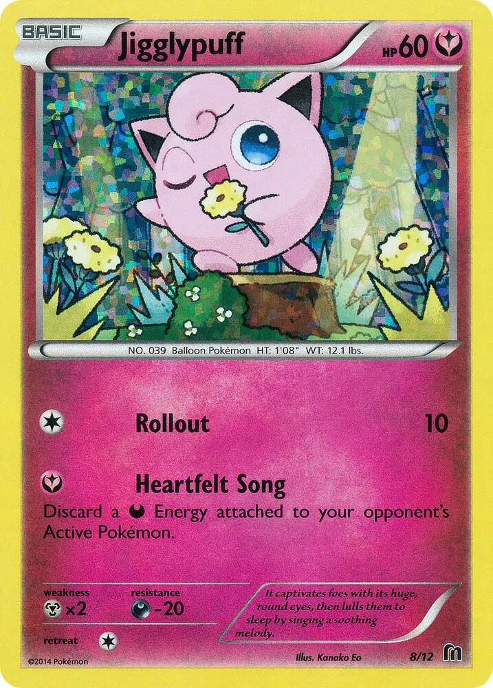 Jigglypuff #8 – McDonald's Collection 2016 card