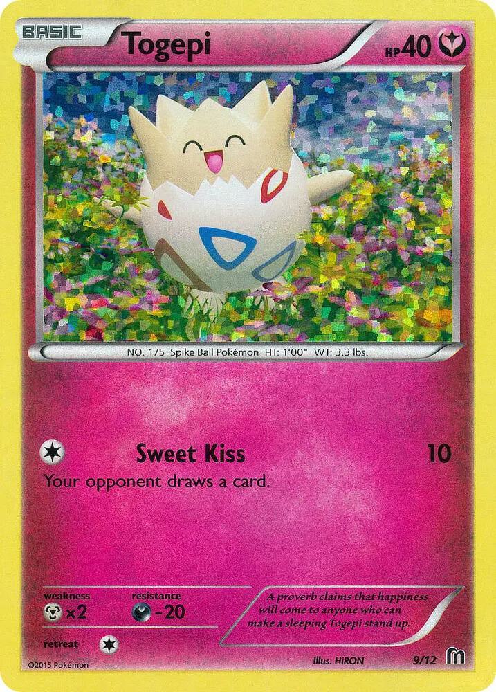 Togepi #9 – McDonald's Collection 2016 card