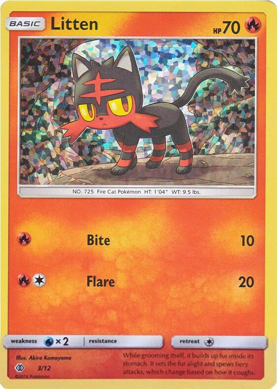Litten #3 – McDonald's Collection 2017 card