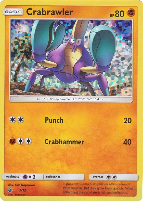 Crabrawler #7 – McDonald's Collection 2017 card