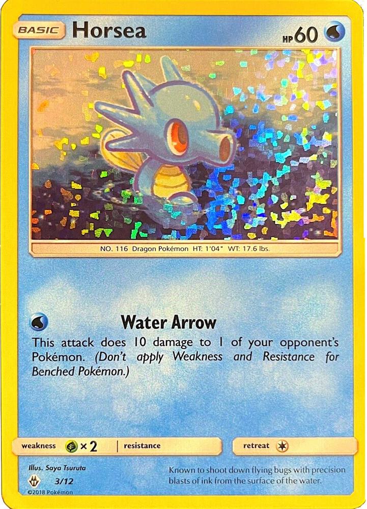 Horsea #3 – McDonald's Collection 2018 card