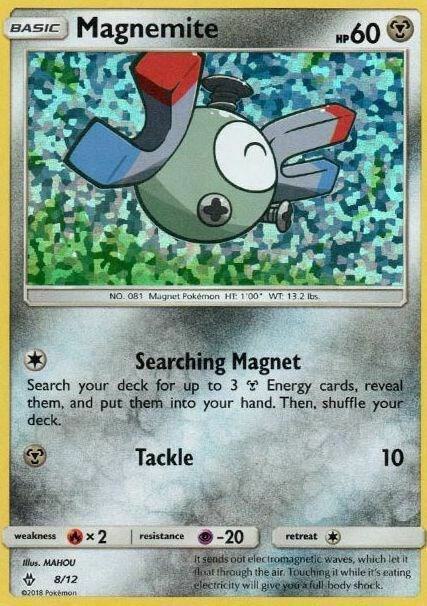 Magnemite #8 – McDonald's Collection 2018 card