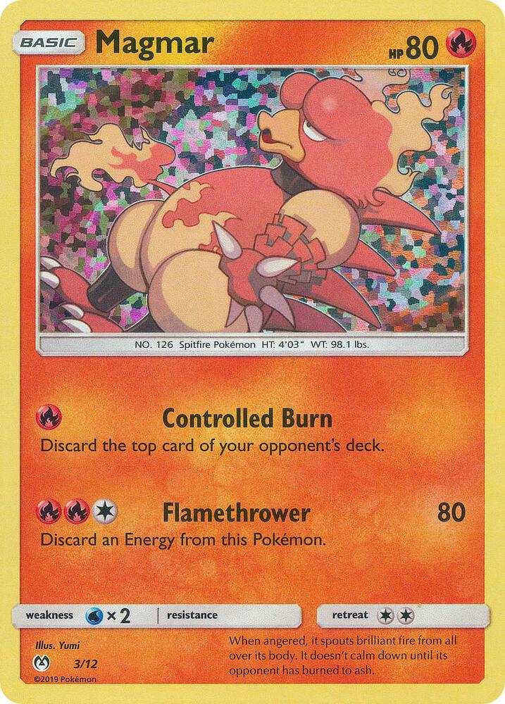 Magmar #3 – McDonald's Collection 2019 card