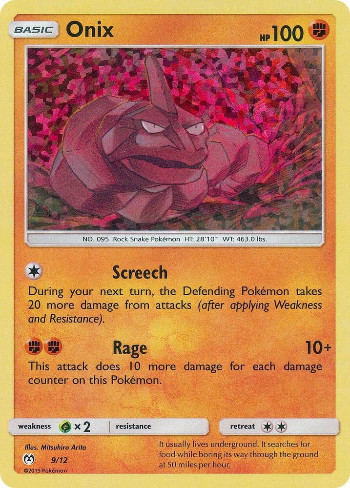 Onix #9 – McDonald's Collection 2019 card
