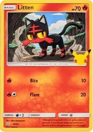 Litten #15 – McDonald's Collection 2021 card
