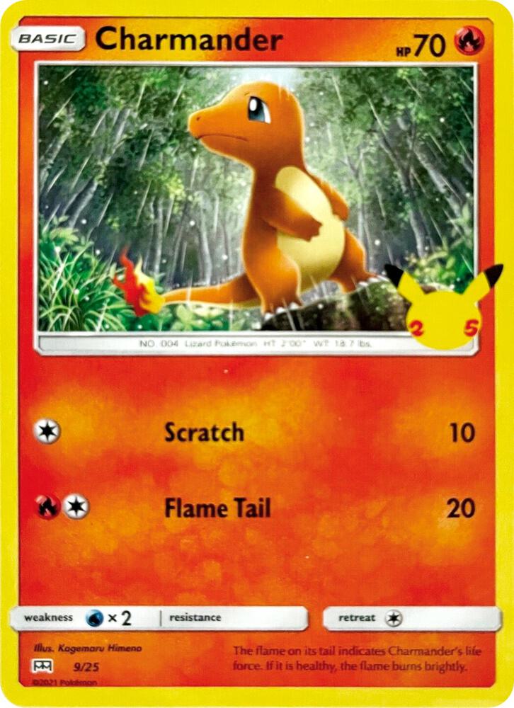 Charmander #9 – McDonald's Collection 2021 card