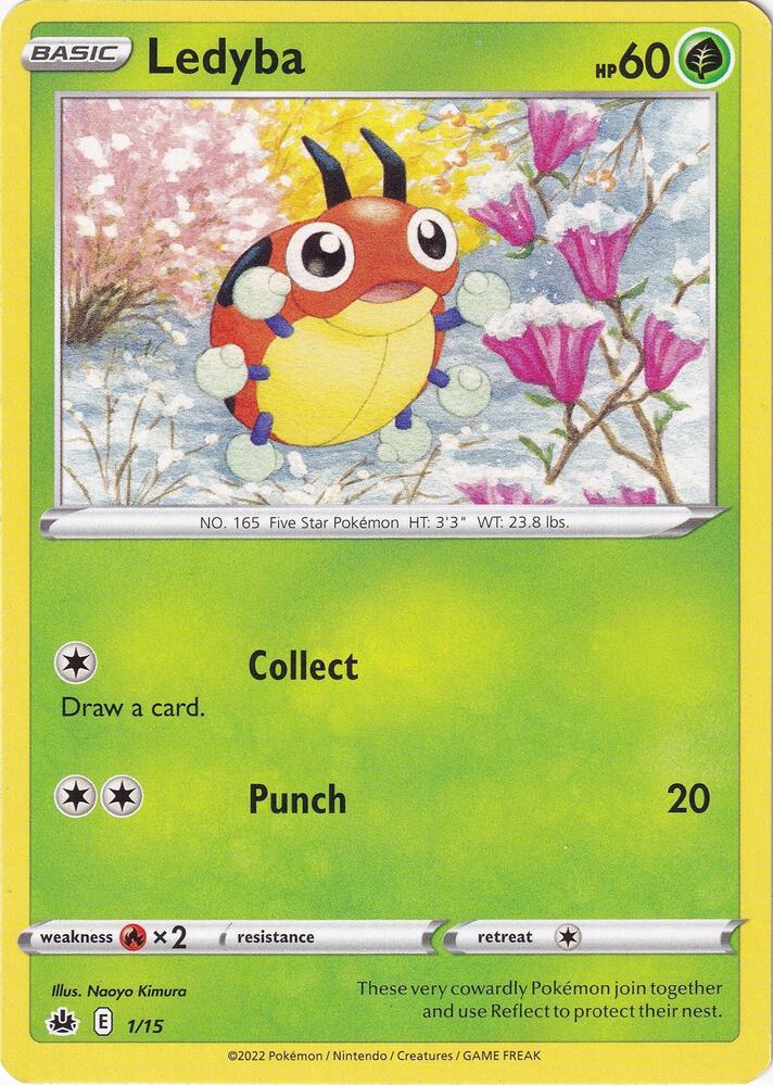 Ledyba #1 – McDonald's Collection 2022 card