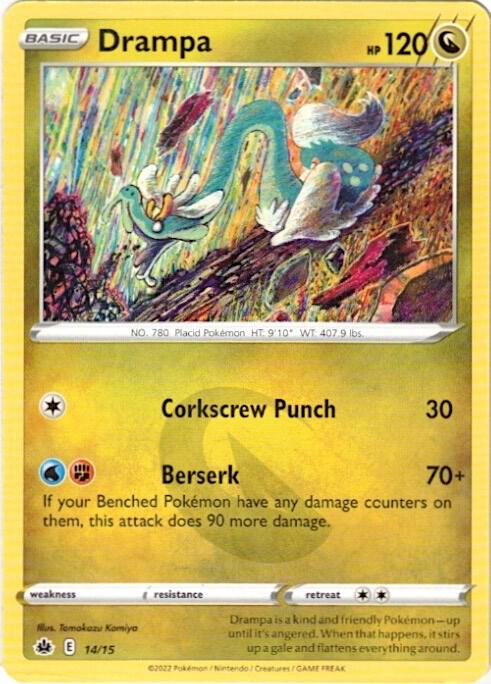 Drampa #14 – McDonald's Collection 2022 card