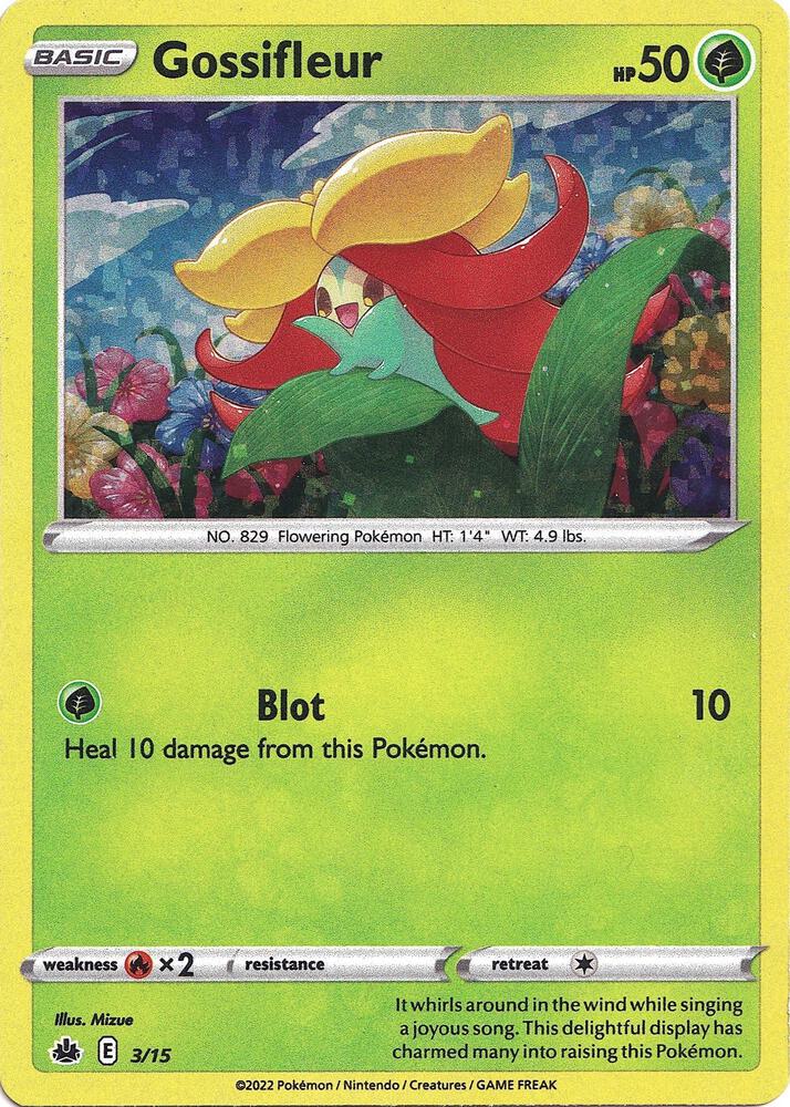 Gossifleur #3 – McDonald's Collection 2022 card