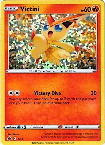 Victini #5 – McDonald's Collection 2022 card