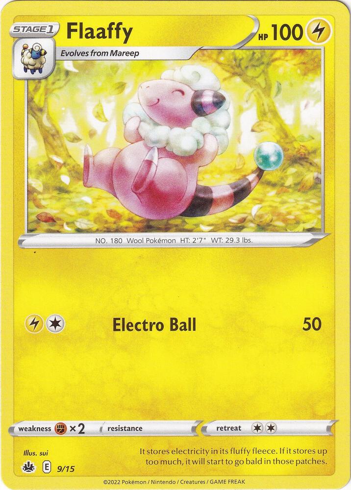 Flaaffy #9 – McDonald's Collection 2022 card