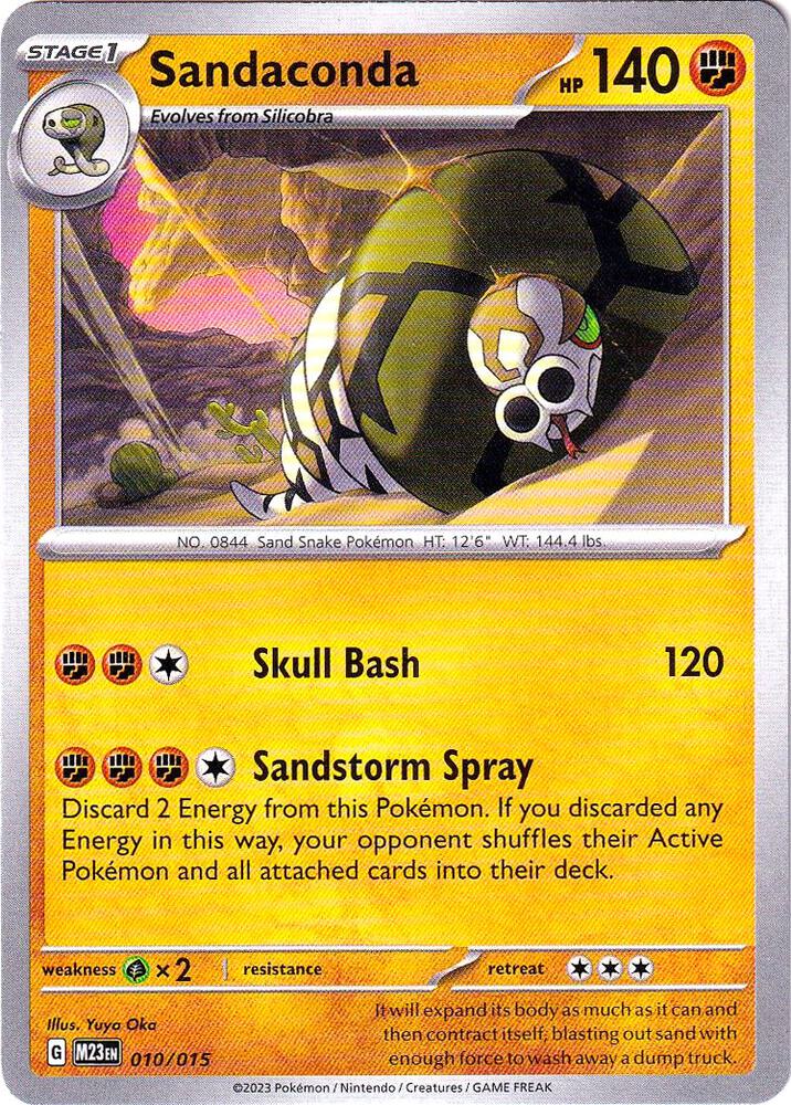 Sandaconda #10 – McDonald's Collection 2023 card