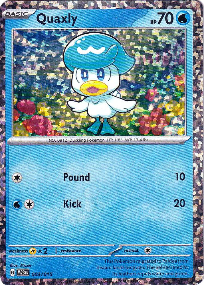 Quaxly #3 – McDonald's Collection 2023 card