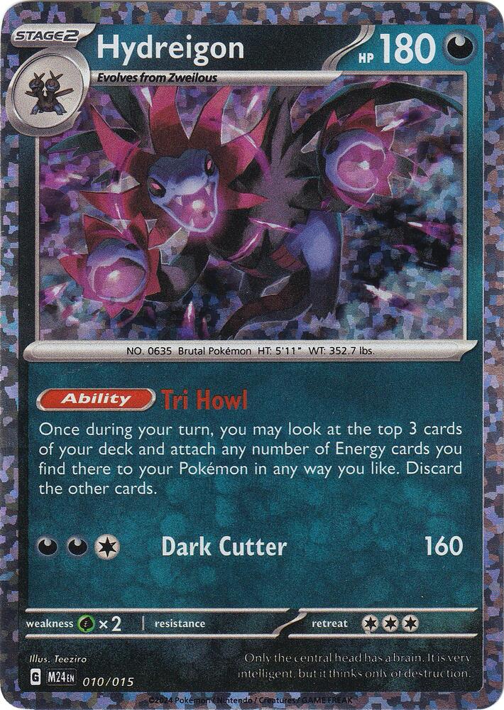 Hydreigon #10 – McDonald's Collection 2024 card