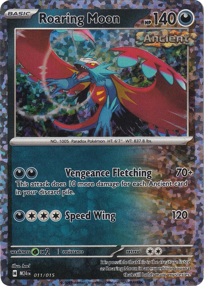 Roaring Moon #11 – McDonald's Collection 2024 card