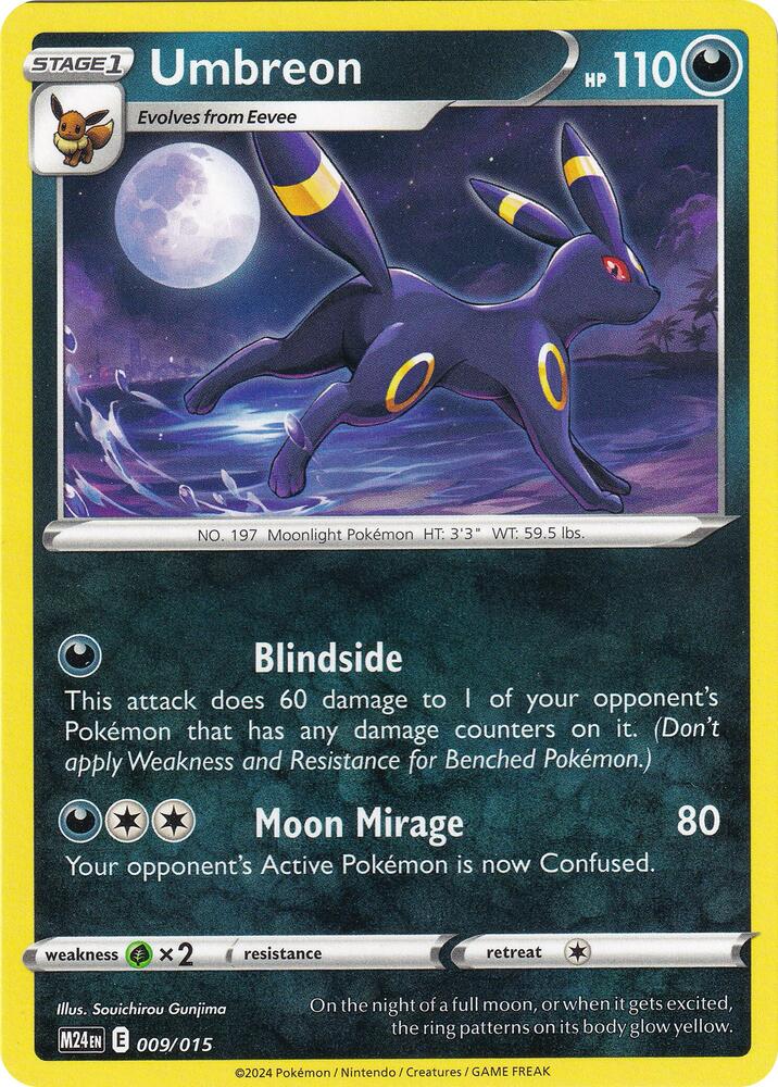Umbreon #9 – McDonald's Collection 2024 card