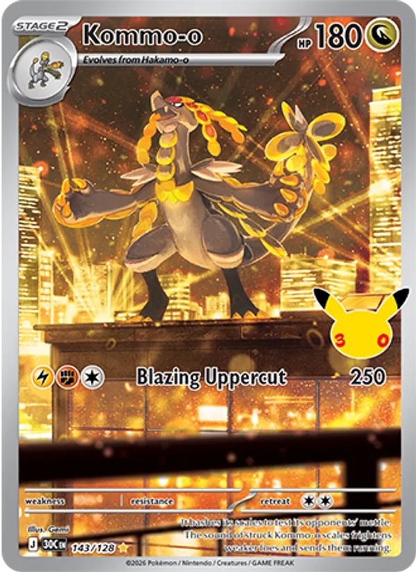 Kommo-o #143 – 30th Celebration card