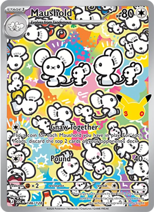 Maushold #146 – 30th Celebration card