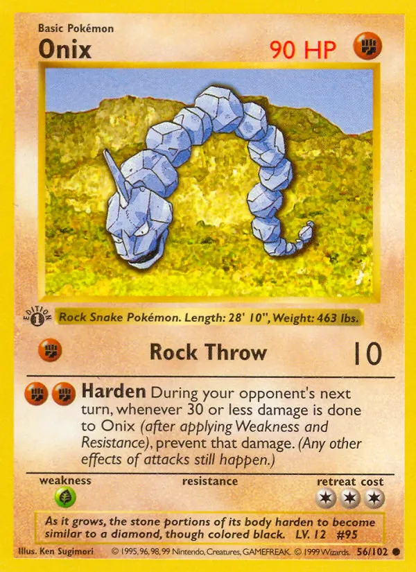 Onix #56 – Base Set card