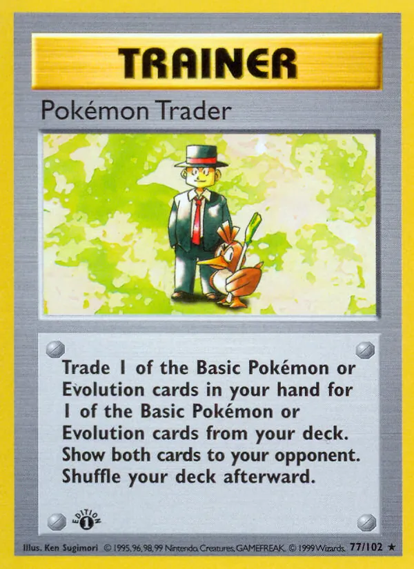 Pokémon Trader #77 – Base Set card