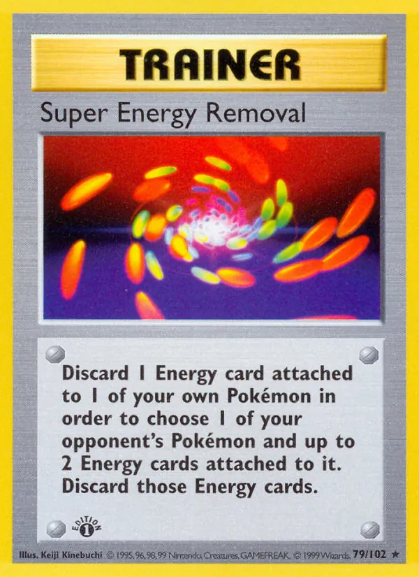Super Energy Removal #79 – Base Set card