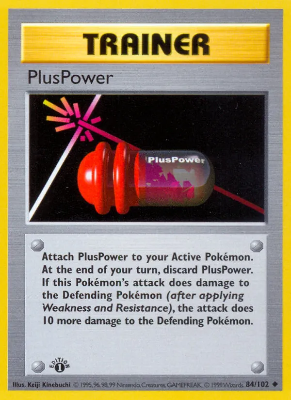 PlusPower #84 – Base Set card
