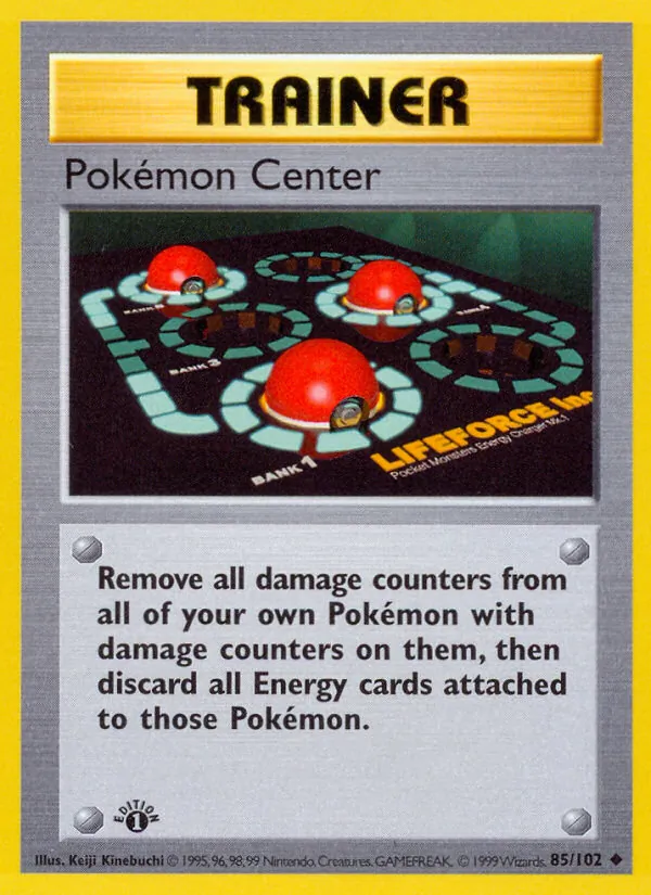 Pokémon Center #85 – Base Set card
