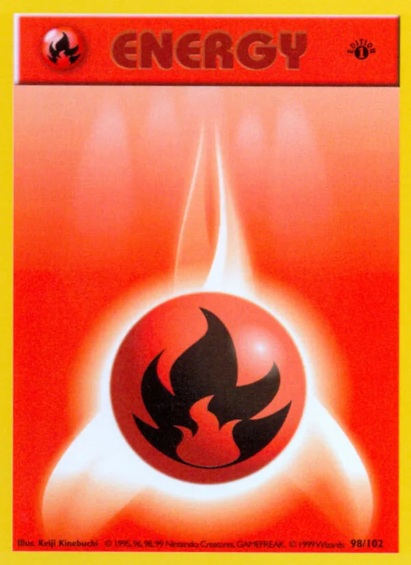 Fire Energy #98 – Base Set card