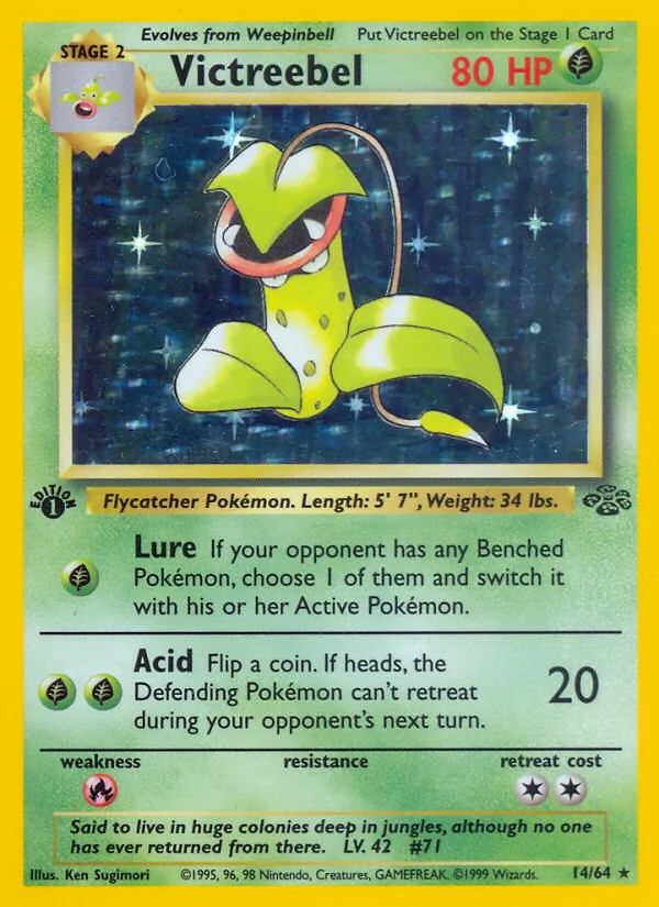 Victreebel #14 – Jungle card