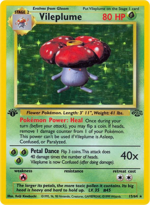 Vileplume #15 – Jungle card