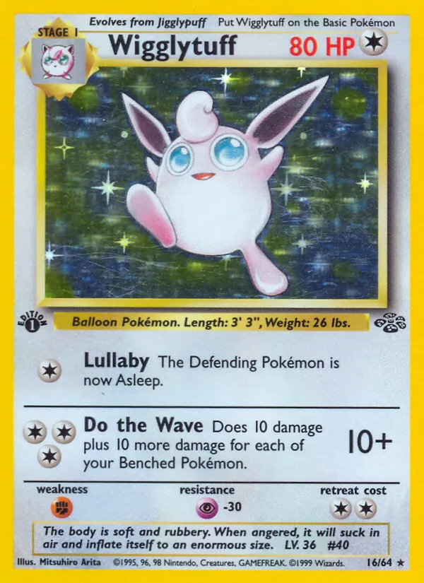 Wigglytuff #16 – Jungle card
