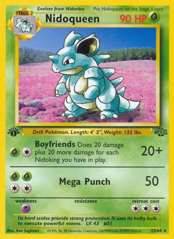Nidoqueen #23 – Jungle card
