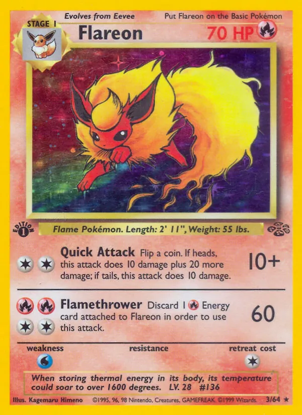 Flareon #3 – Jungle card
