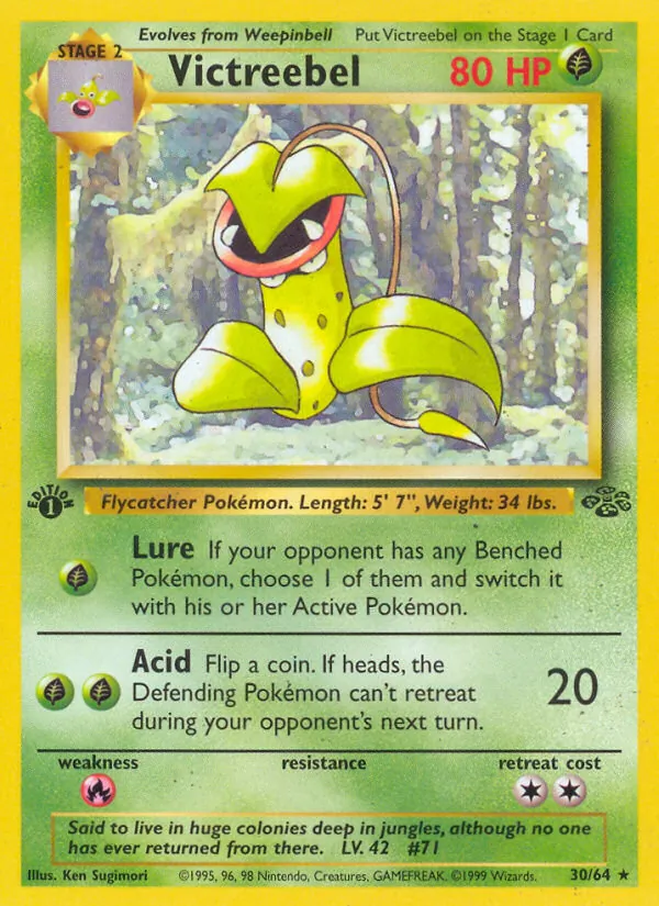 Victreebel #30 – Jungle card