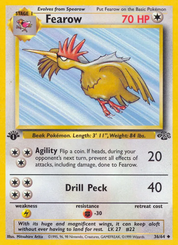 Fearow #36 – Jungle card