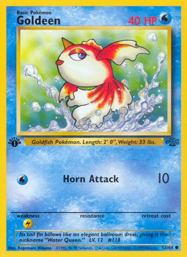 Goldeen #53 – Jungle card