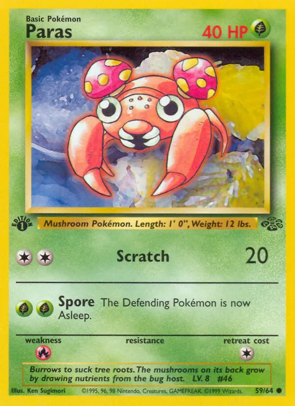 Paras #59 – Jungle card