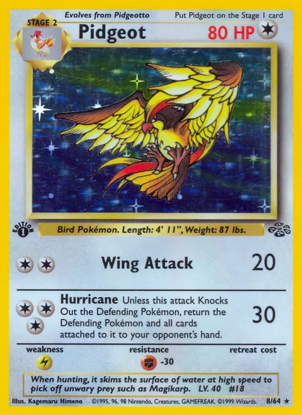 Pidgeot #8 – Jungle card
