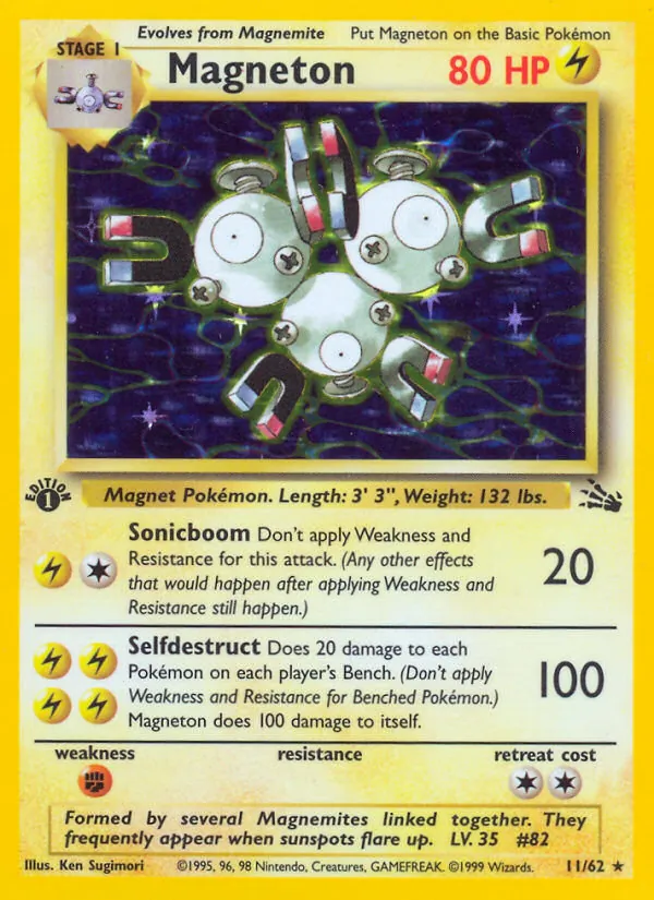 Magneton #11 – Fossil card