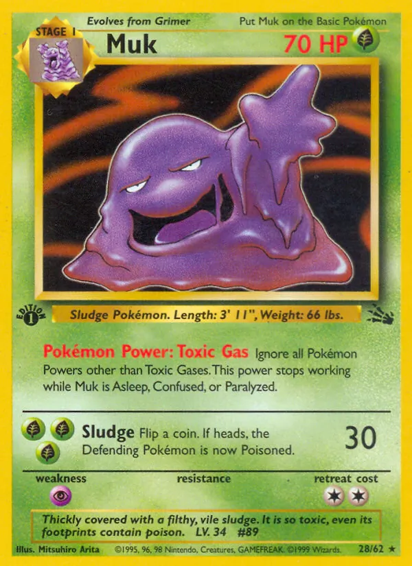 Muk #28 – Fossil card