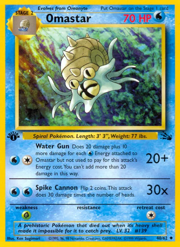 Omastar #40 – Fossil card